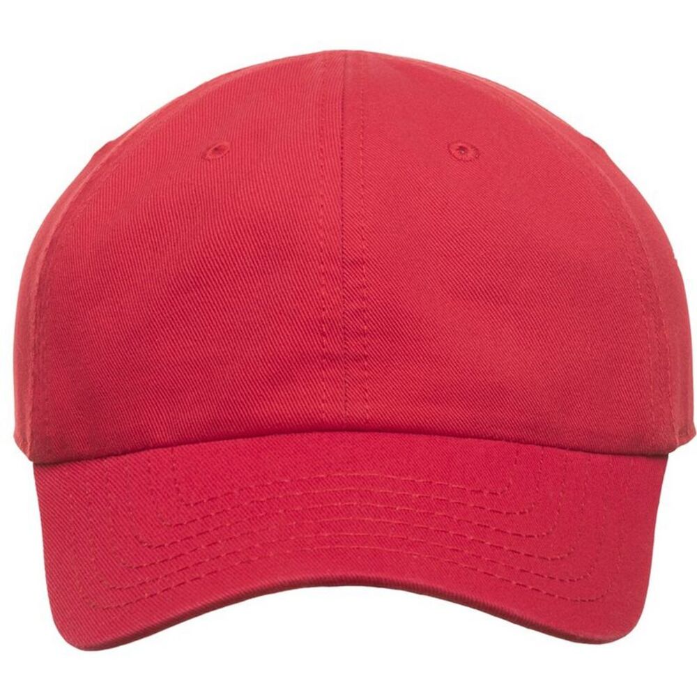 Atlantis Childrens/Kids Fraser 6 Panel Cotton Baseball Cap / Red